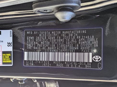 Certified 2024 Toyota Corolla LE FWD image 23