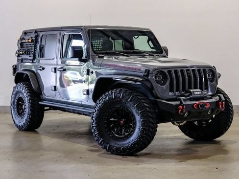 Used 2021 Jeep Wrangler Unlimited Rubicon w/ Xtreme Recon 35" Tire Package AWD/4WD image 4