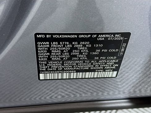 New 2026 Volkswagen Atlas Cross Sport SE AWD/4WD image 9