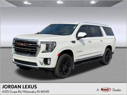 Used 2021 GMC Yukon XL SLT w/ Rear Media and Nav Package
