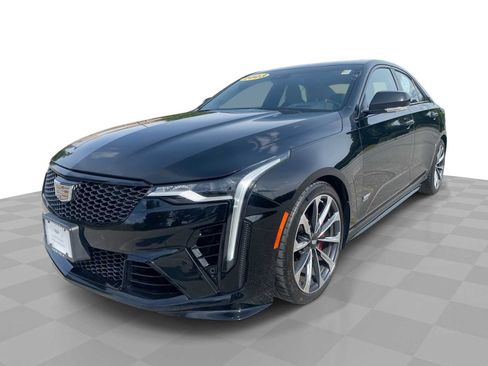 Certified 2023 Cadillac CT4 V Blackwing w/ Driver Assist Package RWD image 1