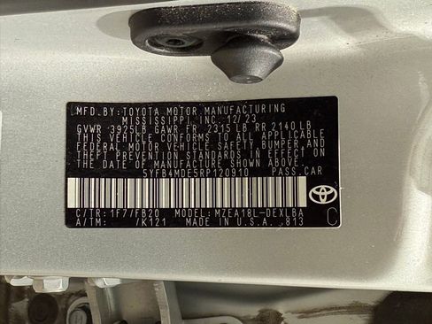 Certified 2024 Toyota Corolla LE image 26