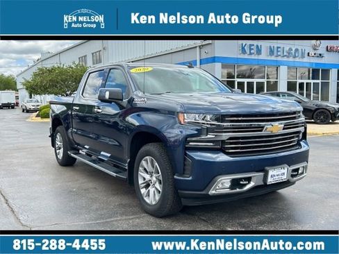 Used 2020 Chevrolet Silverado 1500 High Country w/ Safety Package II AWD/4WD image 1