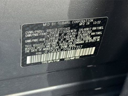 Used 2023 Subaru Forester 4D Sport Utility image 28