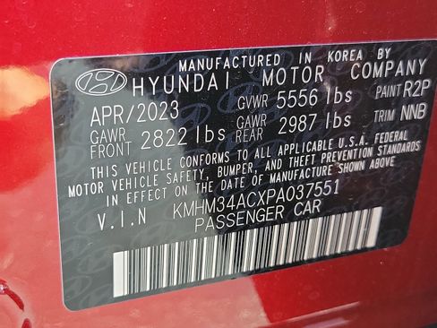 New 2023 Hyundai Ioniq 6 SEL w/ Cargo Package image 22