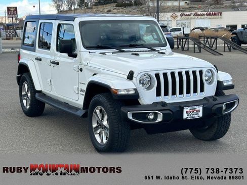 Used 2018 Jeep Wrangler Unlimited Sahara w/ Cold Weather Group image 1