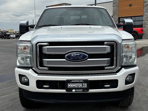 Used 2015 Ford F350 Platinum w/ Platinum Package AWD/4WD image 2