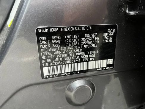 Used 2021 Honda HR-V LX image 13