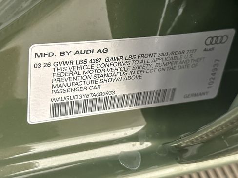 New 2026 Audi A3 2.0T Premium Plus AWD/4WD image 23