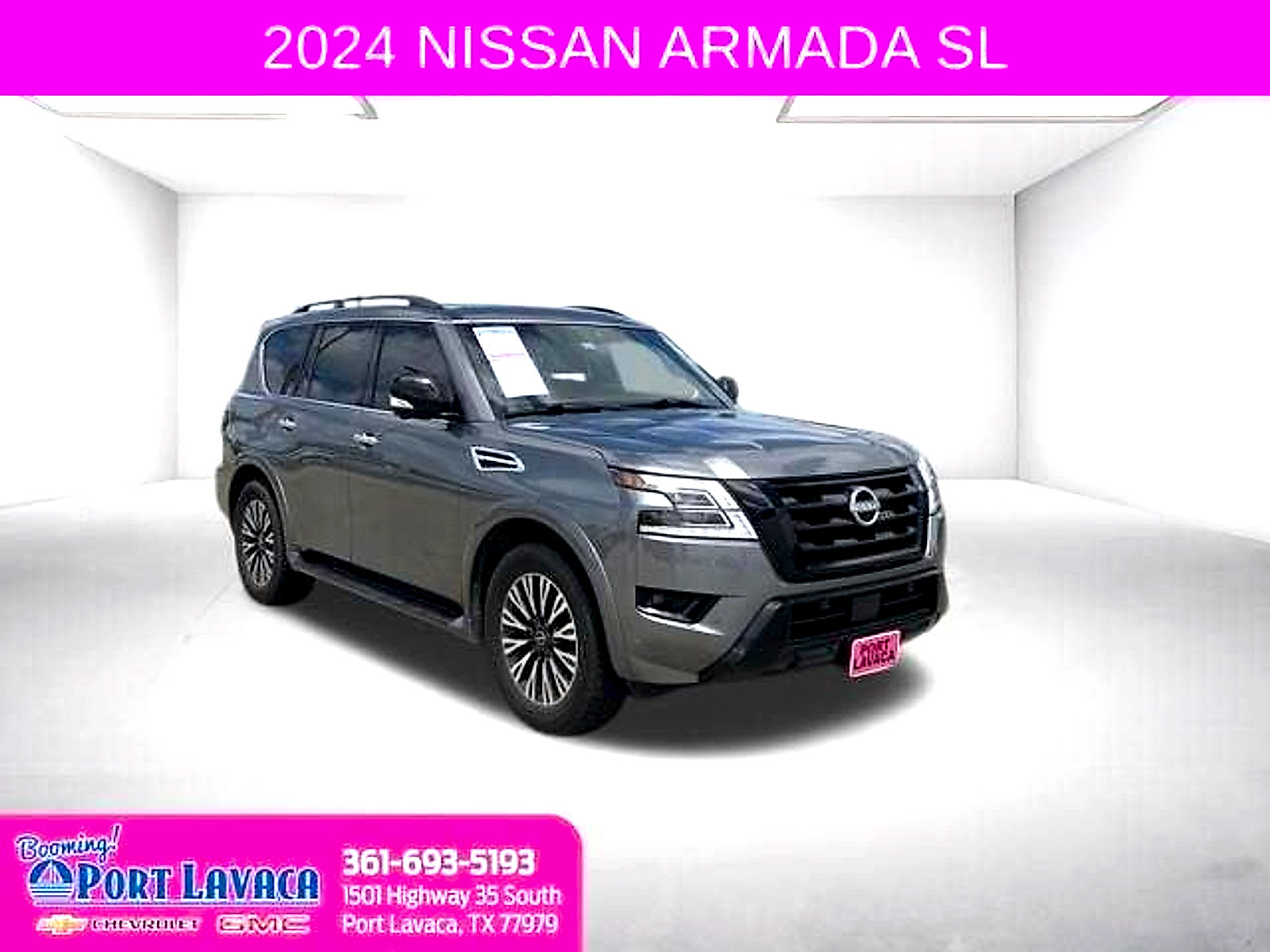 Used 2024 Nissan Armada SL w/ Midnight Edition Package RWD image 1