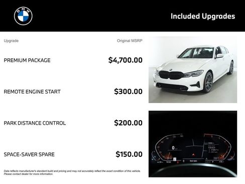 Used 2020 BMW 330i xDrive Sedan w/ Premium Package AWD/4WD image 4