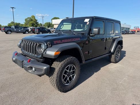 Used 2024 Jeep Wrangler Unlimited Rubicon w/ Technology Group AWD/4WD image 1