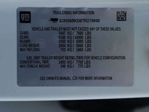 New 2026 Chevrolet Tahoe RST w/ Comfort Package AWD/4WD image 44