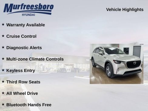Used 2025 MAZDA CX-90 3.3 Turbo w/ Preferred Package AWD/4WD image 10
