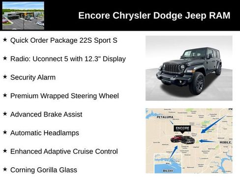 New 2026 Jeep Wrangler Sport S image 4