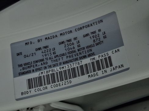 Used 2021 MAZDA MAZDA3 s image 28