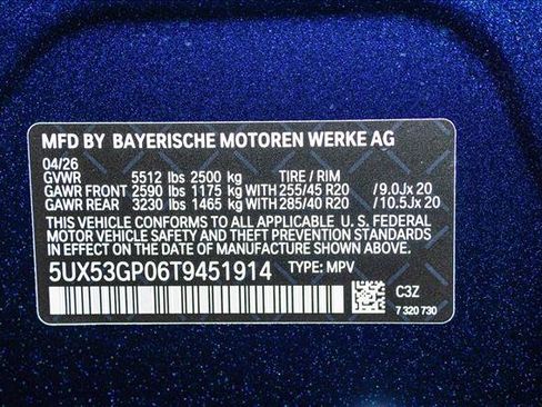 New 2026 BMW X3 xDrive30 AWD/4WD image 26