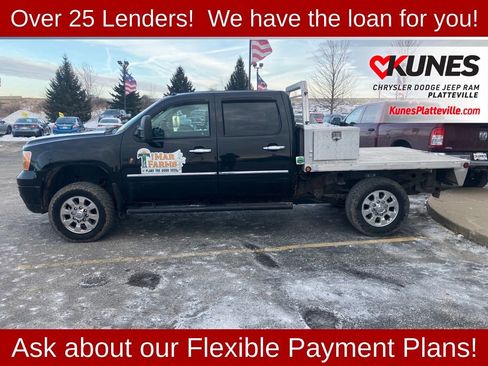 Used 2014 GMC Sierra 3500 Denali w/ Snow Plow Prep Package image 4