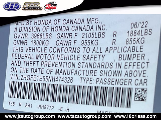 Used 2022 Honda Civic Si image 24