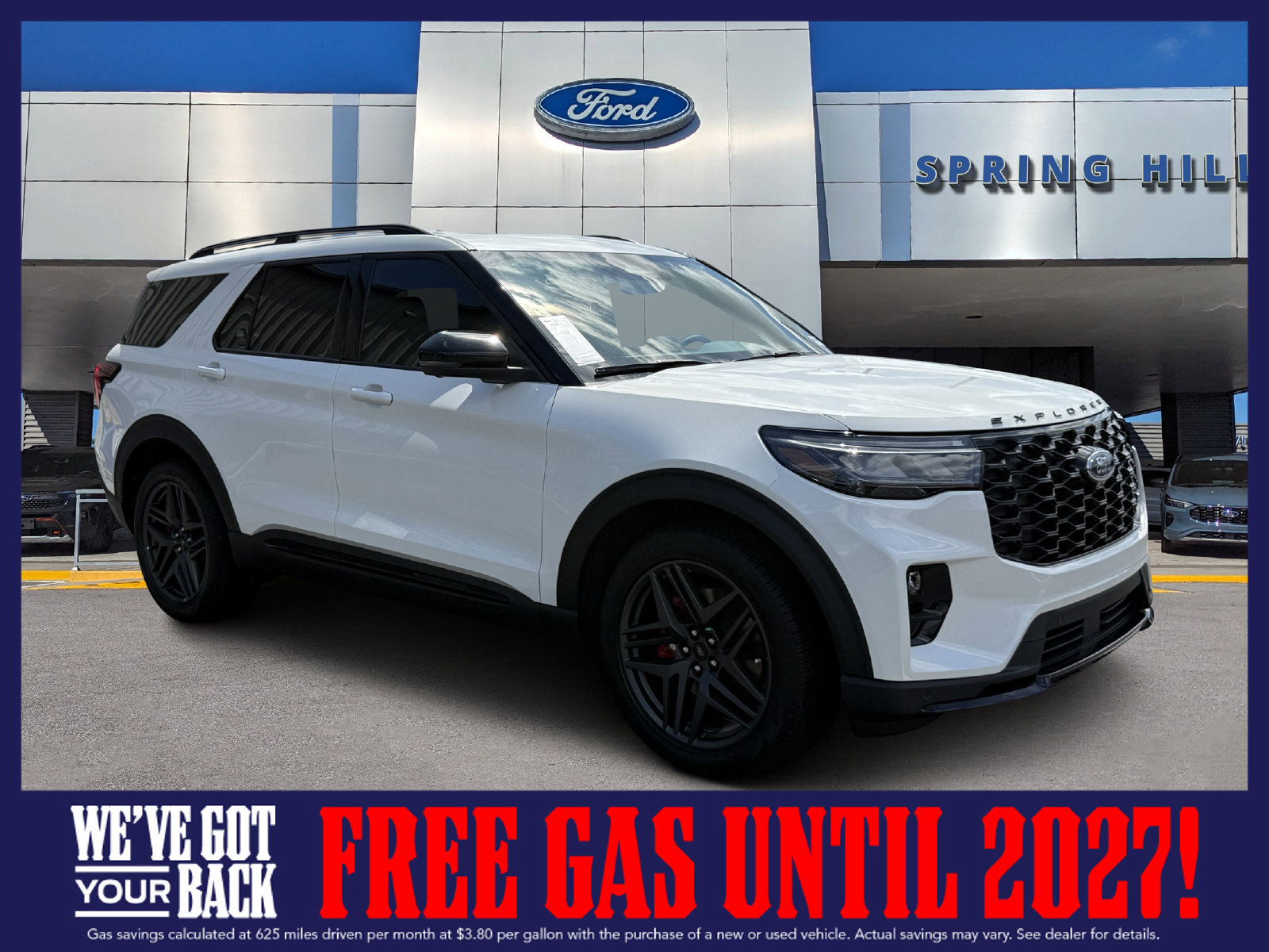 New 2026 Ford Explorer ST w/ Sun And Sound Package AWD/4WD image 1
