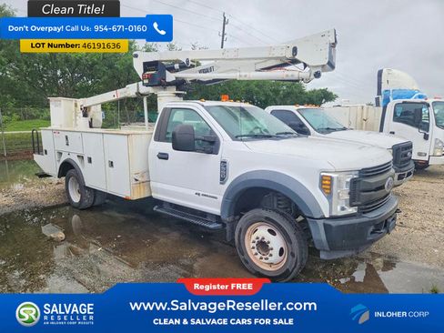 Used 2019 Ford F550 2WD Regular Cab Super Duty image 5