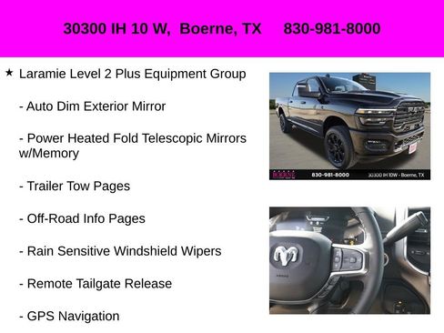 Used 2025 RAM 2500 Laramie AWD/4WD image 20