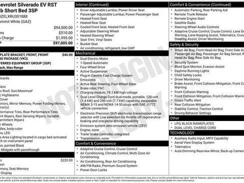 Used 2024 Chevrolet Silverado EV RST AWD/4WD image 44