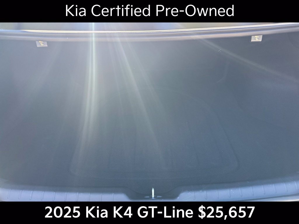 Certified 2025 Kia K4 GT-Line w/ GT-Line Premium Package FWD image 18