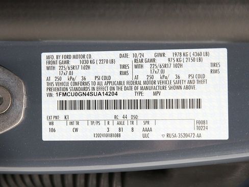 Certified 2025 Ford Escape Active w/ Cold Weather Package image 22