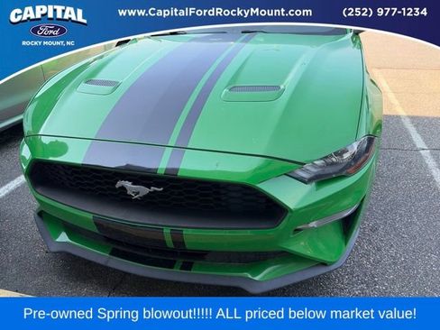 Used 2019 Ford Mustang Premium w/ Ecoboost Performance Package RWD image 1