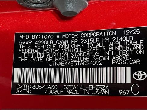 New 2026 Toyota Corolla GR image 26