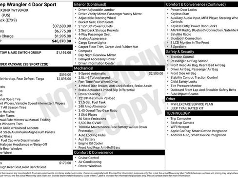 New 2026 Jeep Wrangler Sport image 6