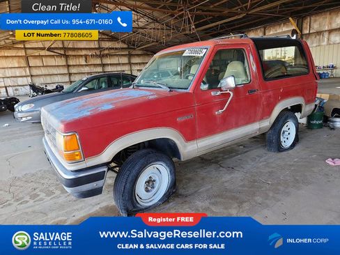 Used 1990 Ford Bronco II 2WD image 1