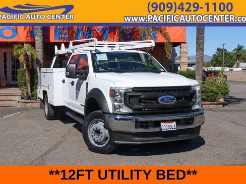 Used 2022 Ford F550 2WD Crew Cab Super Duty w/ Power Equipment Group image 1
