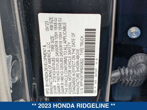 Used 2023 Honda Ridgeline RTL-E image 25