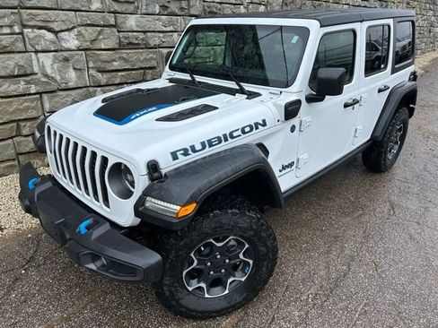 Certified 2023 Jeep Wrangler Unlimited Rubicon 4xe w/ Cold Weather Group AWD/4WD image 1