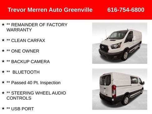 Used 2024 Ford Transit 250 Low Roof w/ Exterior Upgrade Package image 8