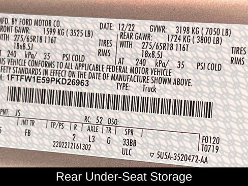 Used 2023 Ford F150 XLT w/ Equipment Group 302A High image 35