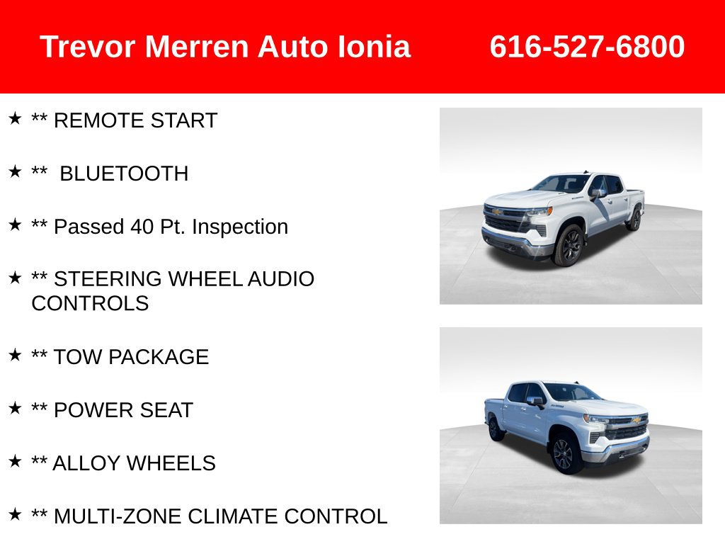 Used 2023 Chevrolet Silverado 1500 LT w/ Safety Package AWD/4WD image 14