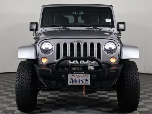 Used 2016 Jeep Wrangler Sahara w/ Connectivity Group AWD/4WD image 2