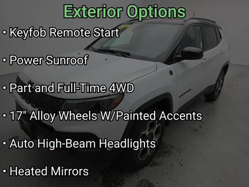 Used 2022 Jeep Compass Trailhawk w/ Trailhawk Elite Group AWD/4WD image 7