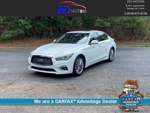 Used 2018 INFINITI Q50 Luxe RWD image 1