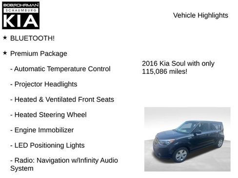 Used 2016 Kia Soul ! w/ Premium Package FWD image 7