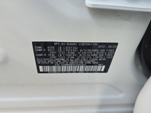 Used 2023 Subaru Ascent Touring AWD/4WD image 34