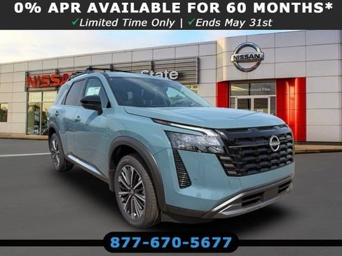 New 2026 Nissan Pathfinder Platinum w/ Cargo Package AWD/4WD image 1