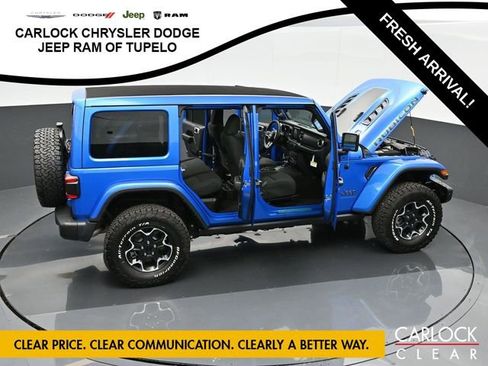 Used 2023 Jeep Wrangler Unlimited Rubicon 4xe w/ Steel Bumper Group image 44
