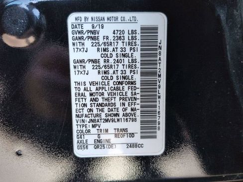 Used 2020 Nissan Rogue SV image 23