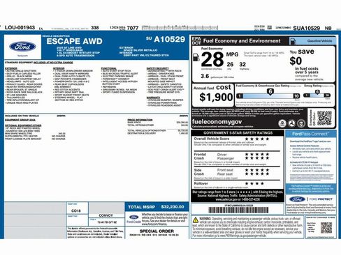 Used 2025 Ford Escape ST-Line image 2