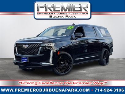 Used 2022 Cadillac Escalade ESV Luxury