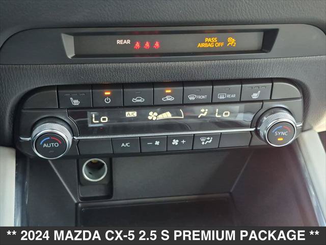 Used 2024 MAZDA CX-5 AWD 2.5 S w/ Premium Package image 14
